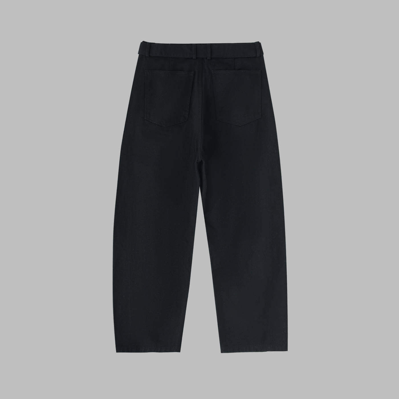 Twisted-Seam Belted Pant
