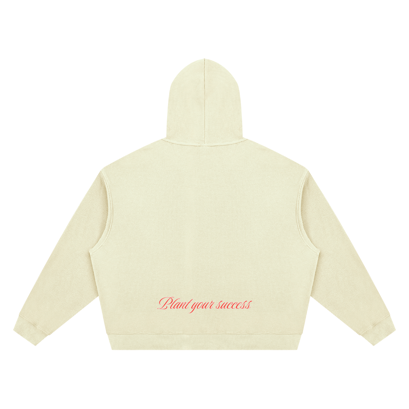 Unisex Waffle Boxy Hoodie