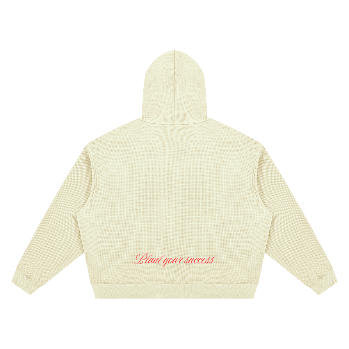 Waffle Boxy Hoodie