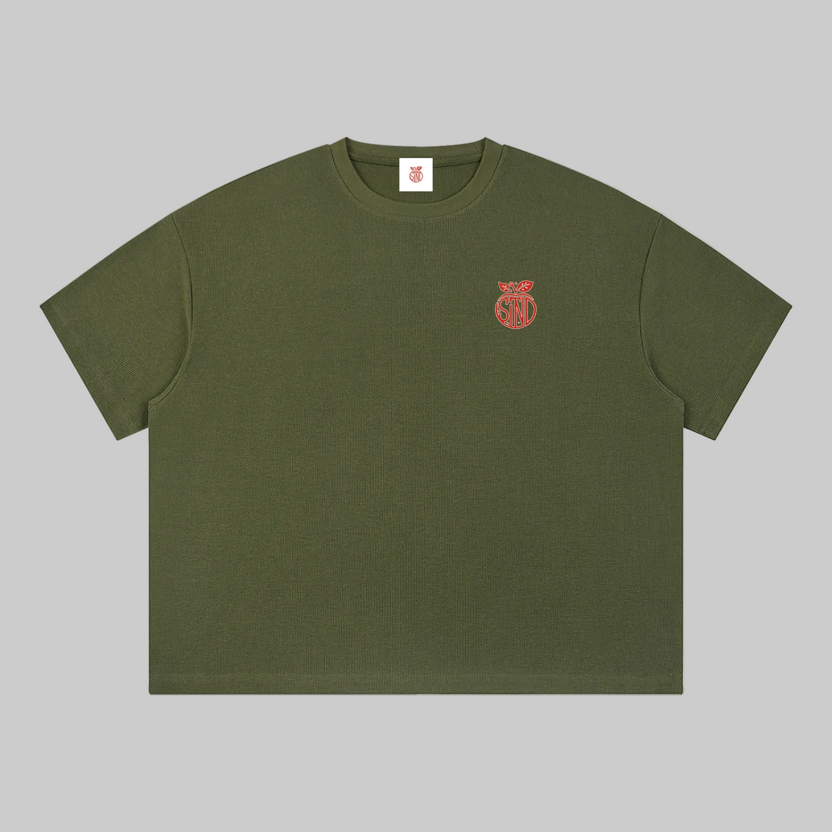 Waffle Boxy T-Shirt