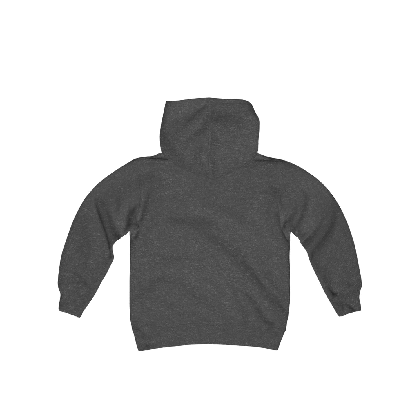 STND Kids Hoodie Dark Heather Back 