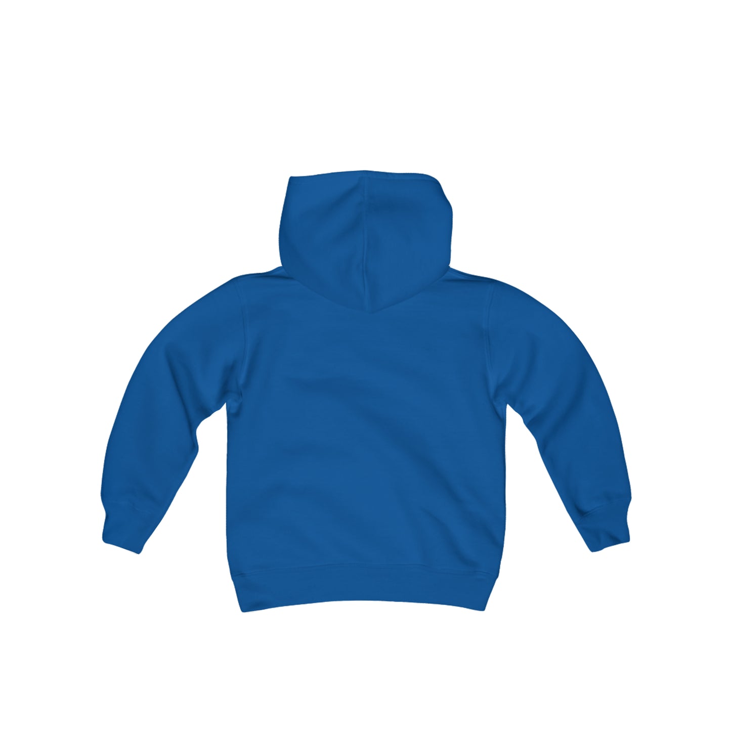 STND Kids Hoodie Royal Back 