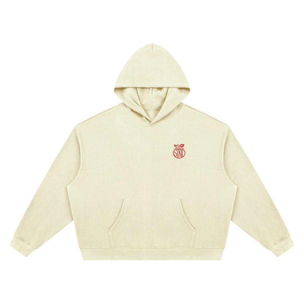 Unisex Waffle Boxy Hoodie