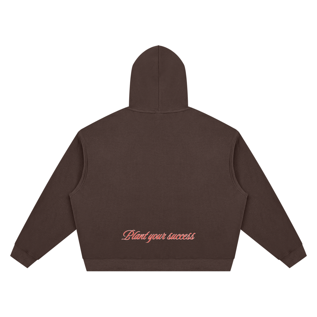 Unisex Waffle Boxy Hoodie