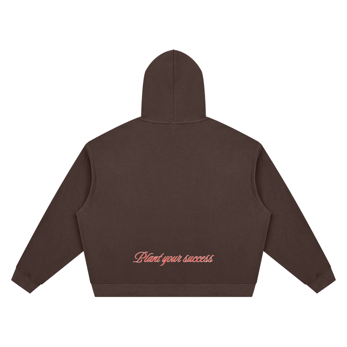 Unisex Waffle Boxy Hoodie