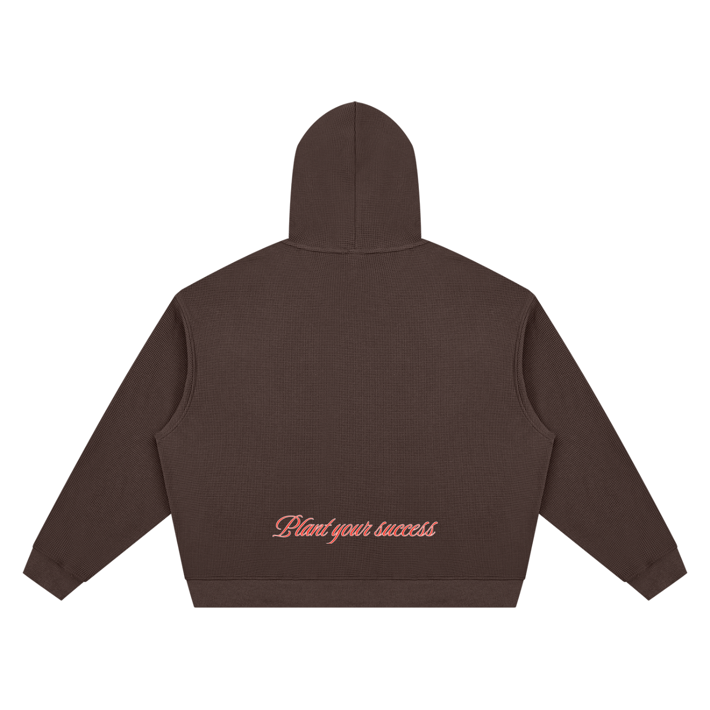 Waffle Boxy Hoodie