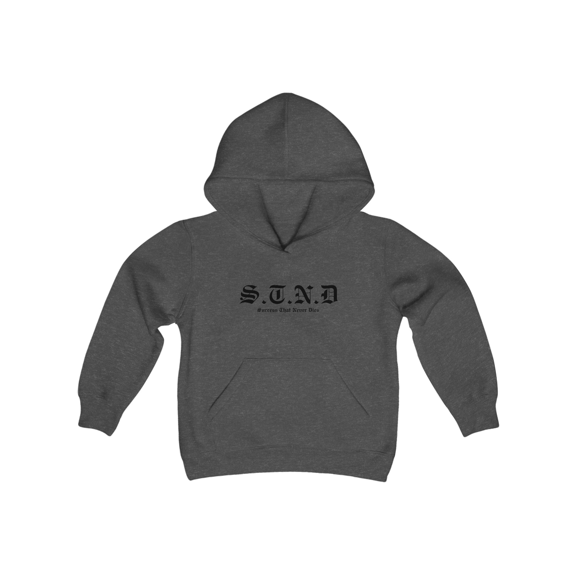 STND Kids Hoodie Dark Heather 