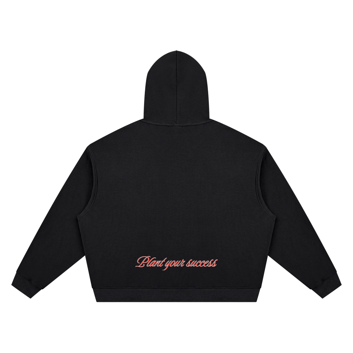 Unisex Waffle Boxy Hoodie