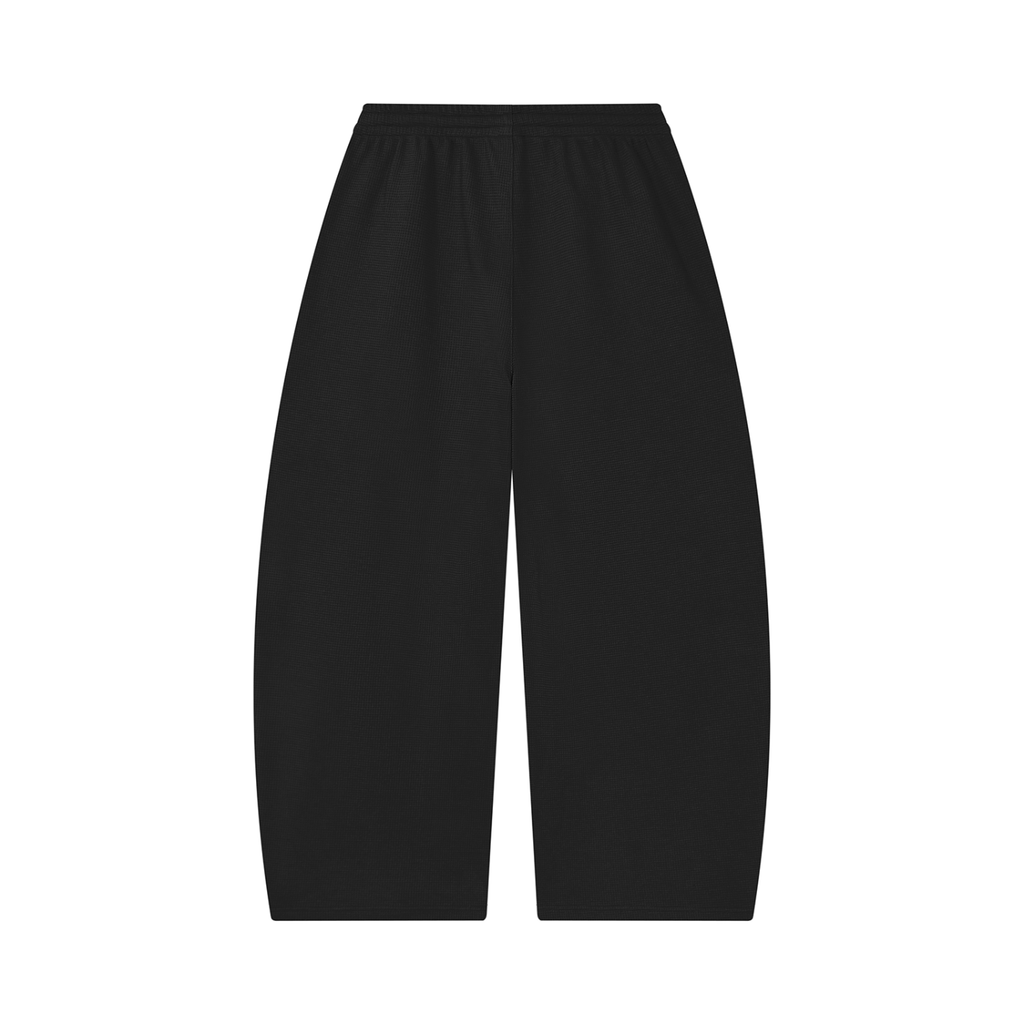 Waffle Barrel Leg Pants