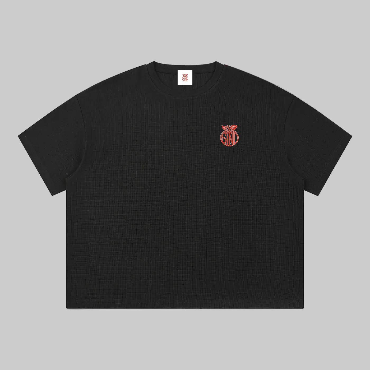 Waffle Boxy T-Shirt