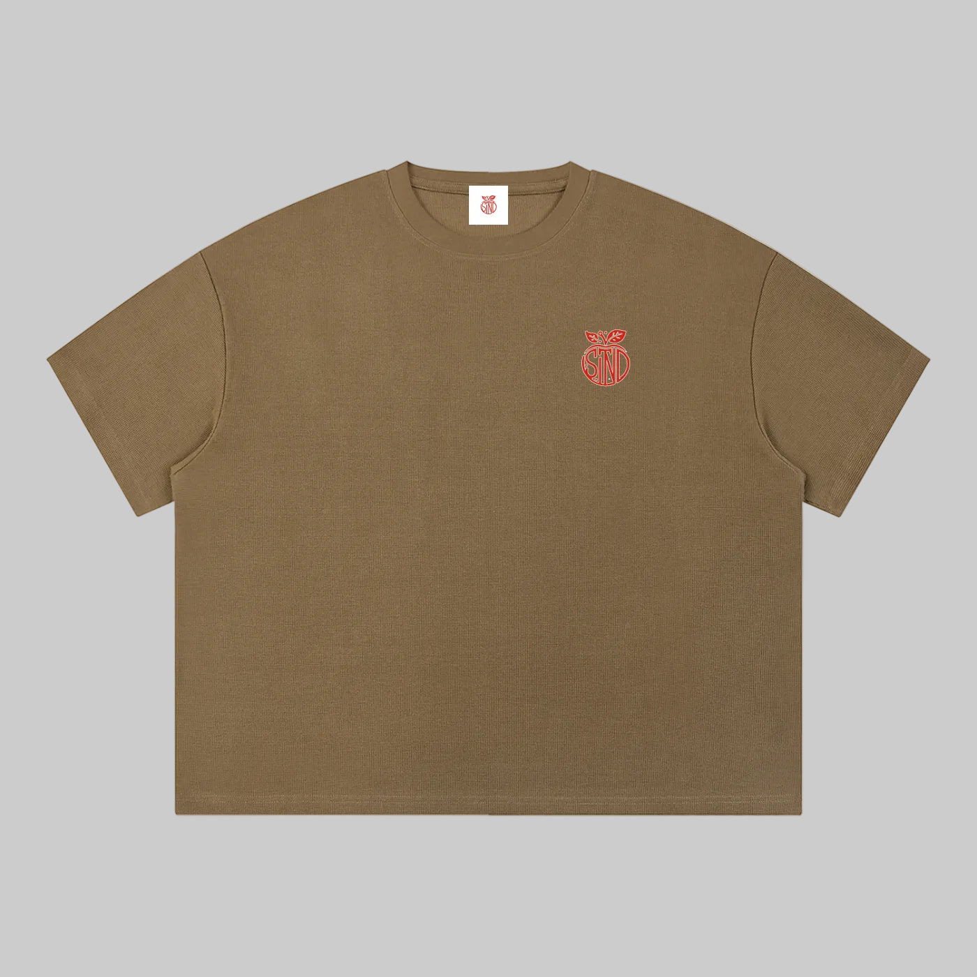 Waffle Boxy T-Shirt