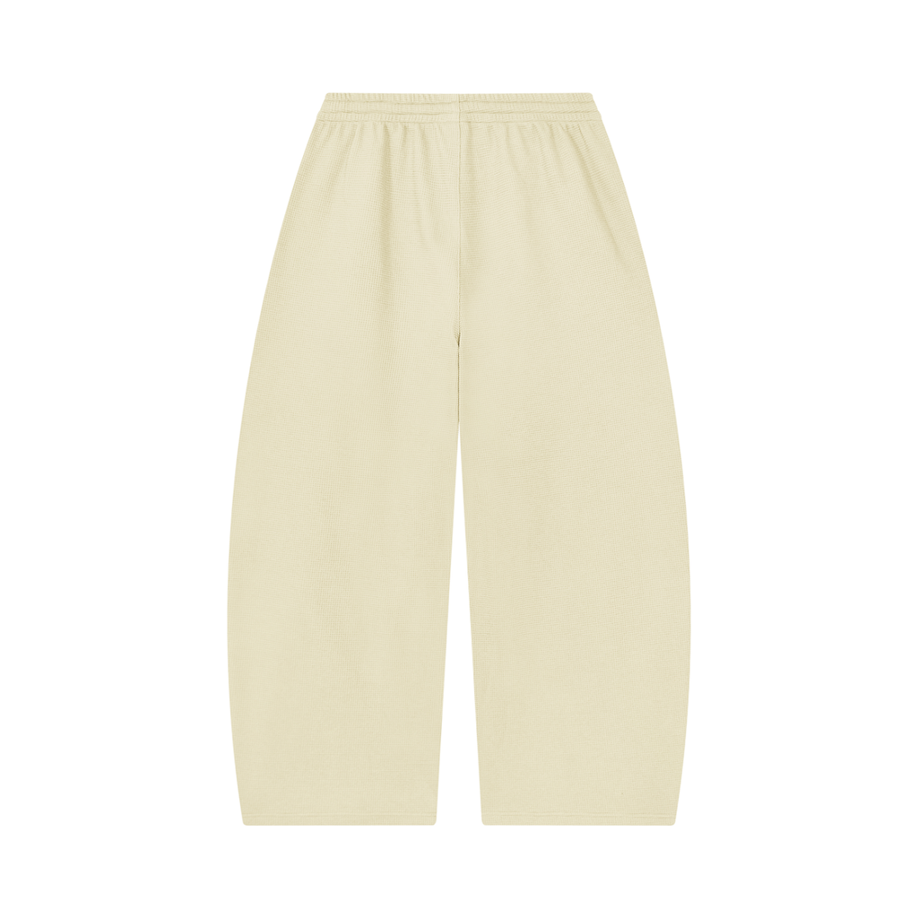 Waffle Barrel Leg Pants