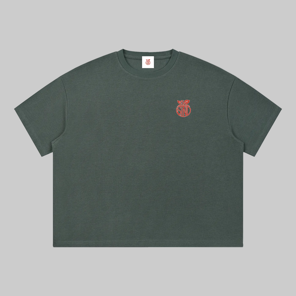 Waffle Boxy T-Shirt