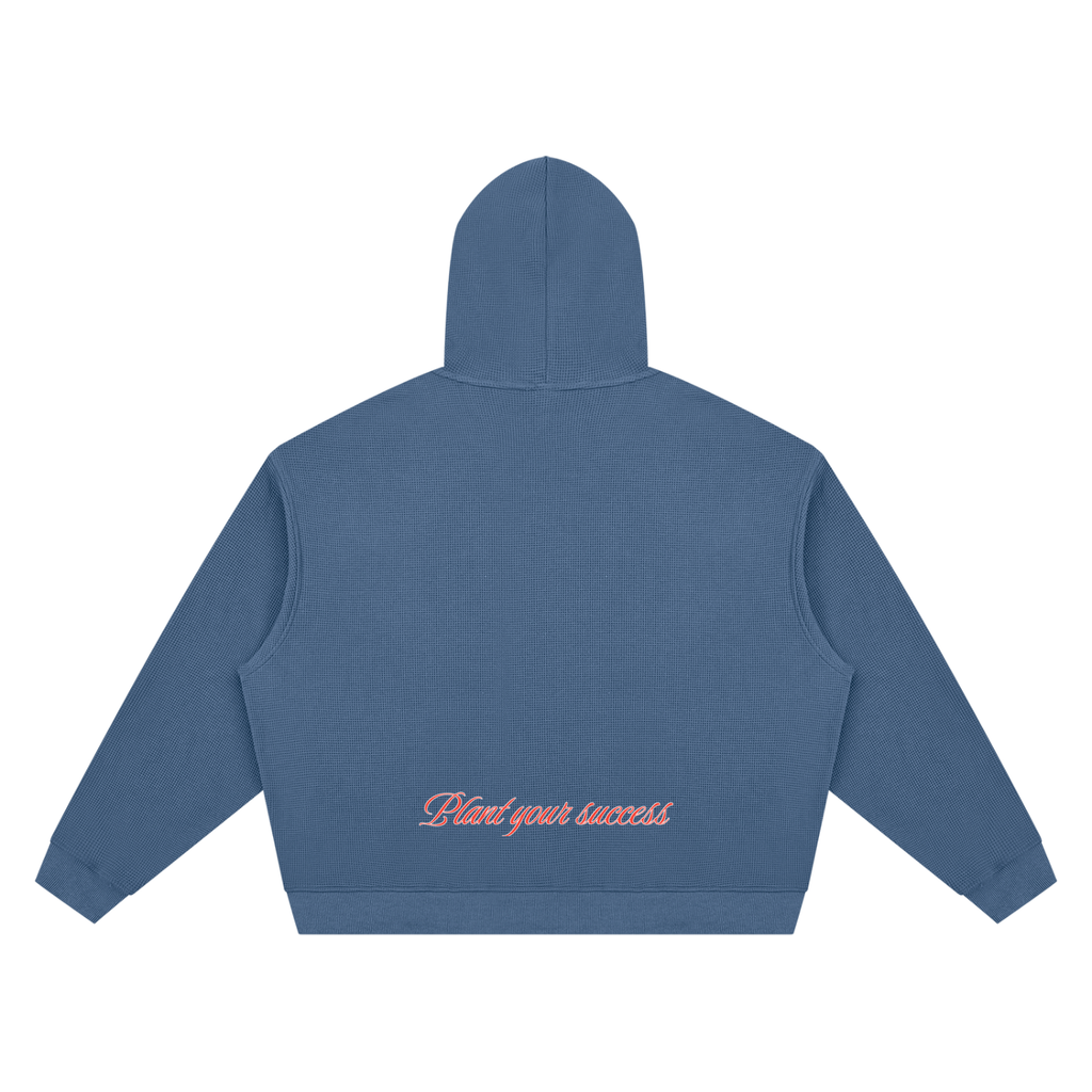 Unisex Waffle Boxy Hoodie