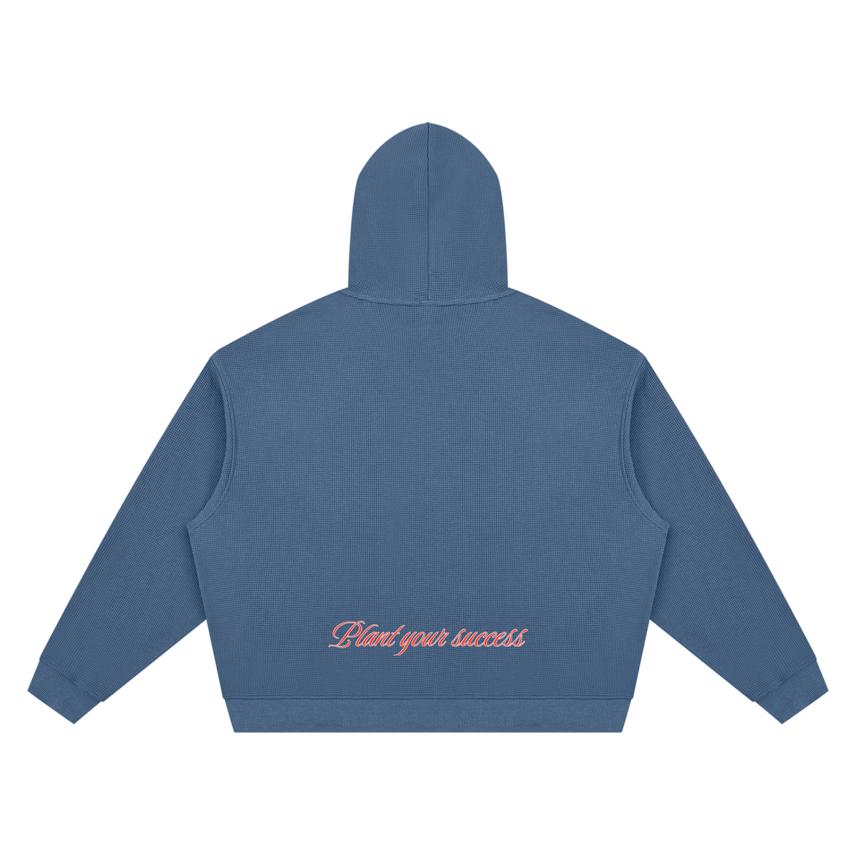 Unisex Waffle Boxy Hoodie
