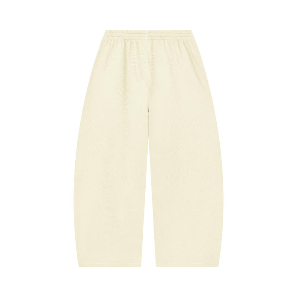 Waffle Barrel Leg Pants