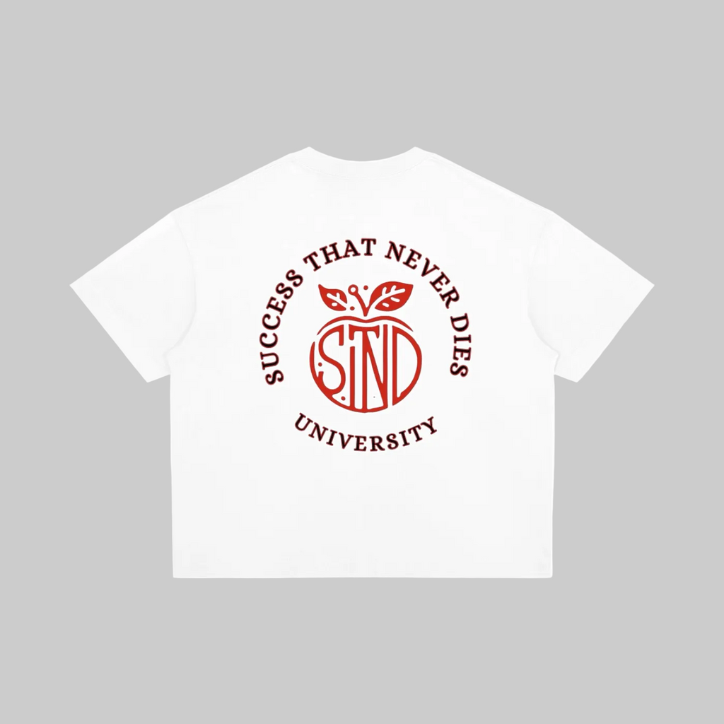 S.T.N.D University Boxy  T-Shirt