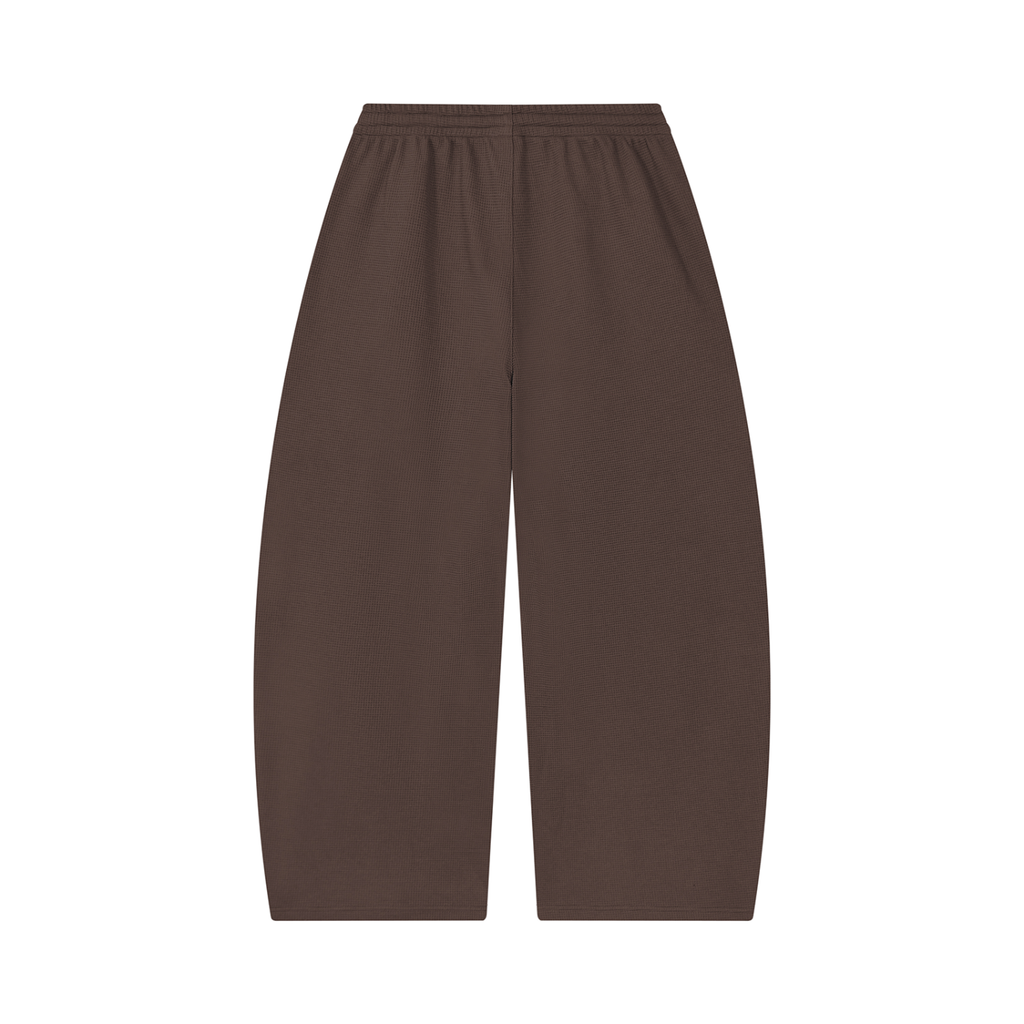 Waffle Barrel Leg Pants