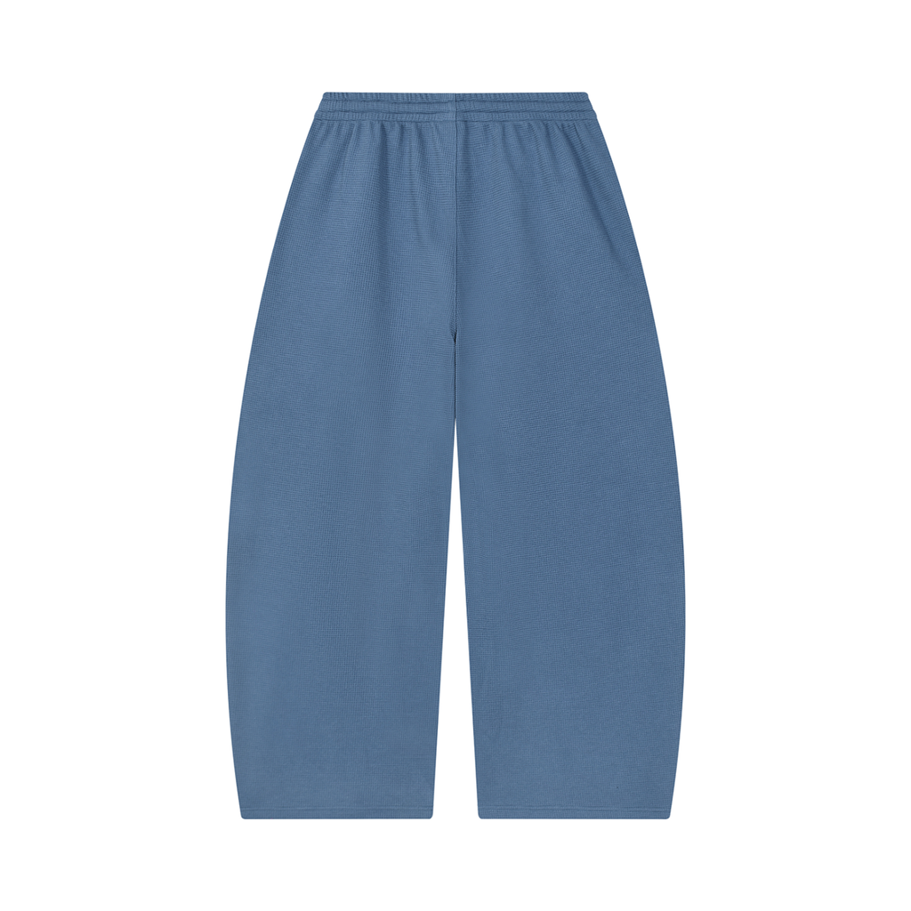 Waffle Barrel Leg Pants