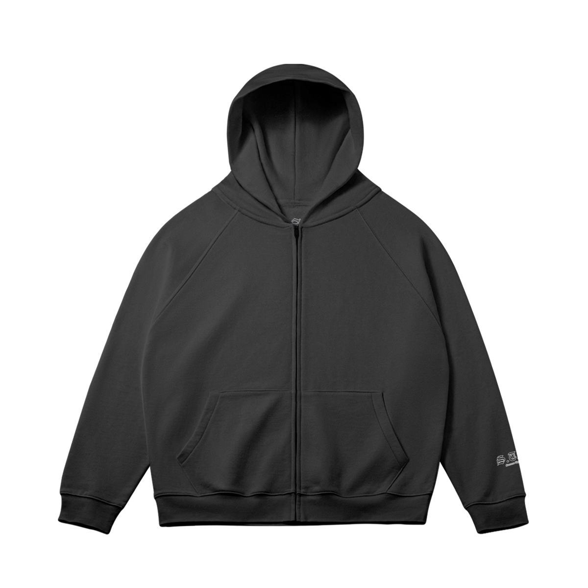 Core Full Zip Up Hoodie