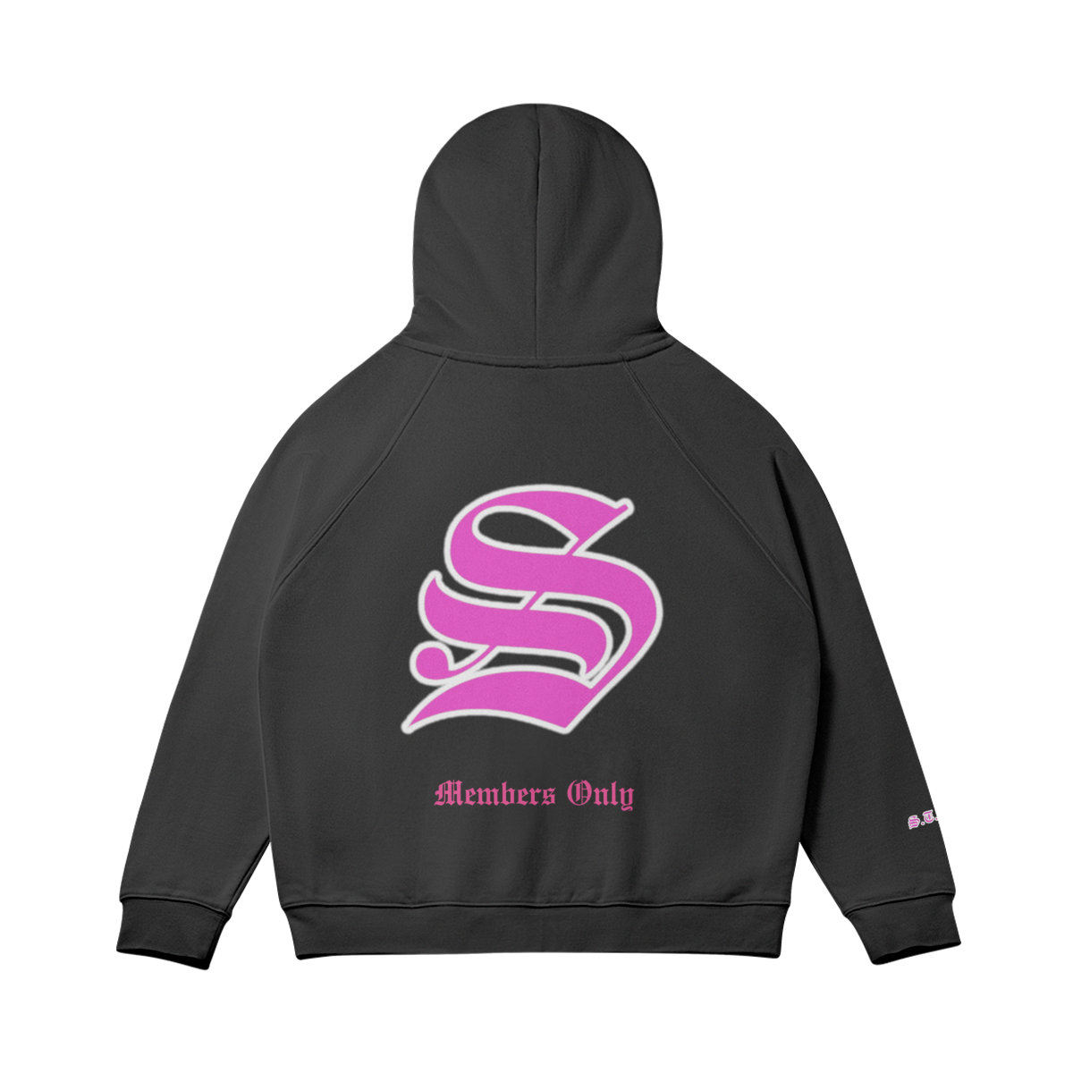 Hot Pink Zip up Hoodie