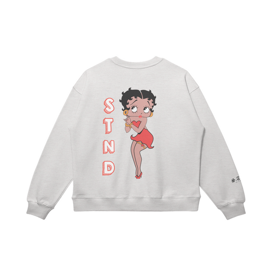 BETTY BOOP STANDING Crewneck